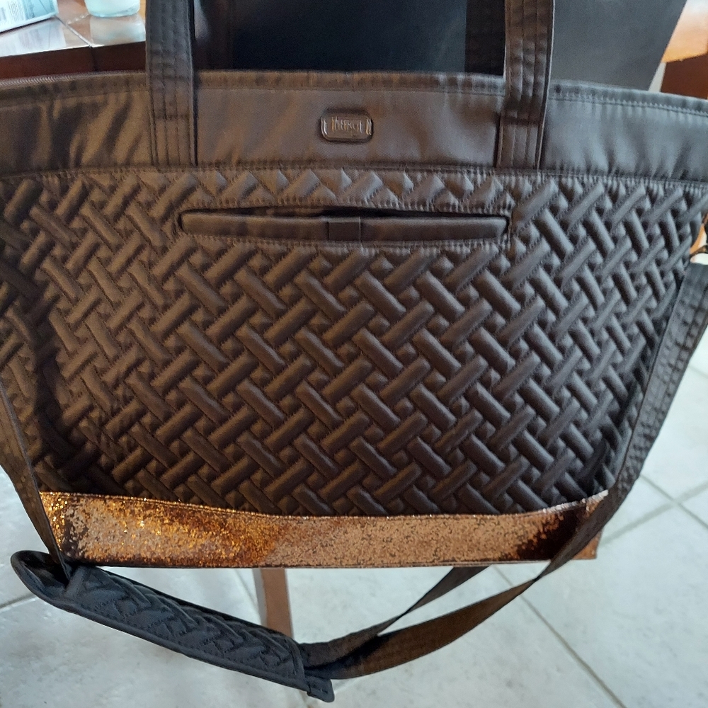 Lug Quilted Tote Bag - Avion